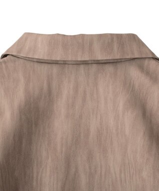 CRAFT STANDARD BOUTIQUE フェイクレザー衿ボアブルゾン Beige