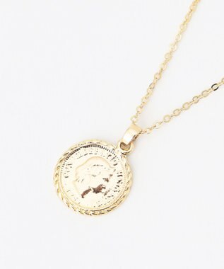 UNFILO コイン/ハート ネックレス 2点セット ゴールド[コイン]