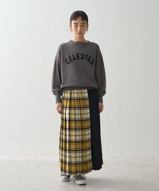 AMERICAN HOLIC バイパチＣＥＲＥＳＴＥＳロゴニットプルオーバー Gray Mixture