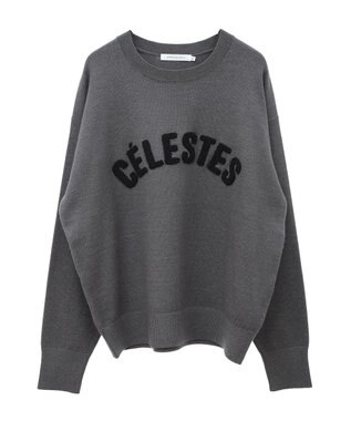 AMERICAN HOLIC バイパチＣＥＲＥＳＴＥＳロゴニットプルオーバー Gray Mixture