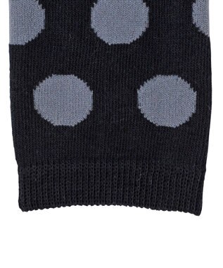 MIKI HOUSE HOT BISCUITS 【80-120cm】 水玉柄 レギンス 黒