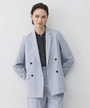 ICB 【先行予約】LooseWeave ダブルブレストジャケット