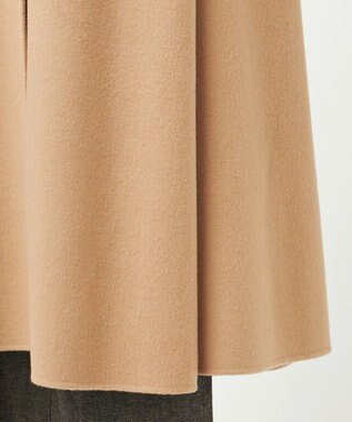 23区 L 【GOLD LABEL】ウールリバー ロングコート キャメル系