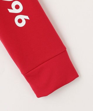 23区GOLF 【WOMEN】【吸水速乾/UVカット】スポーティ モックネックシャツ レッド系