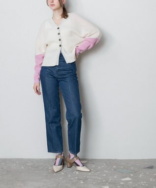 TRICOTE リブカーディガン 80IVORY