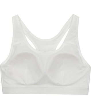 CW-X 【WOMEN】 CW-X スポーツブラ【高校生対応】 ノンワイヤー スポーツゆれケアブラ 成長期のバストのユレ・ズレをおさえる 吸汗速乾・抗菌防臭性(本体) 部活 トレーニング ジョギング ガールズ HTY024 /ワコール ホワイト