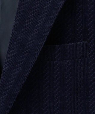 JOSEPH HOMME 【HIGH GRADE LINE】コーデュロイジャガード ジャケット ネイビー系