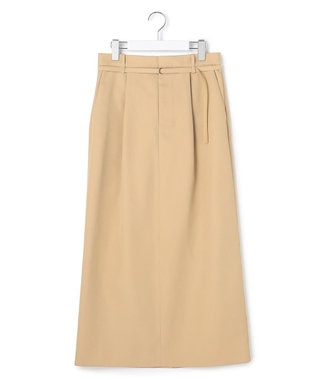 ICB L 【WEB＆一部店舗限定・撥水加工・洗える】C0SoftTwiLL ロングスカート