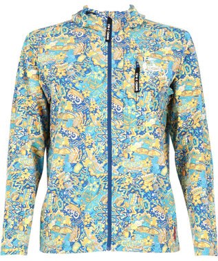 CW-X 【WOMEN】 CW-X 【CHUMS (チャムス)コラボ】 レディーストップス ジャケット はっ水(本体) フードつき(ドローコードで調整可能) 長袖 UVカット率90％以上（本体） レディース LNY530 /ワコール ブルー