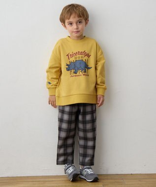 ANY KIDS 裏シャギー パンツ タータンチェック