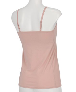 Wing カップ付きキャミソール ラク きれいなバストシルエット 【シンクロブラトップ 吸汗速乾タイプ】 ブラトップ ET1052 ウイング／ワコール ピンク