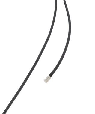 AMERICAN HOLIC ハーフパイプコードネックレス Black