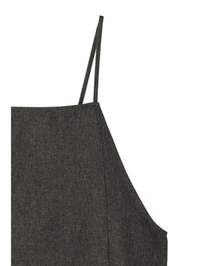Green Parks 接触冷感　Ｉラインキャミワンピース Gray