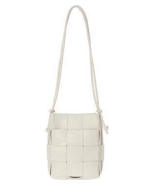 AMERICAN HOLIC 編み込みショルダーミニＢＡＧ Ivory