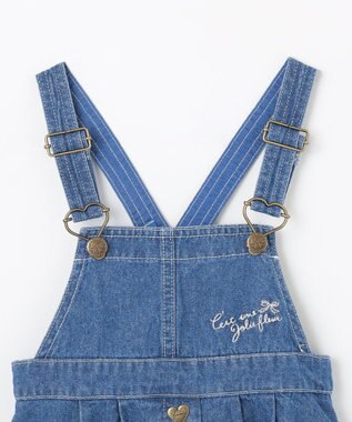 ANY KIDS デニムジャンパースカート ブルー