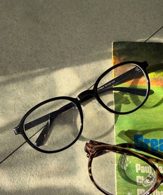 WEGO 【ユニセックス着用ITEM】ボストンフレームアイウェア ブラック