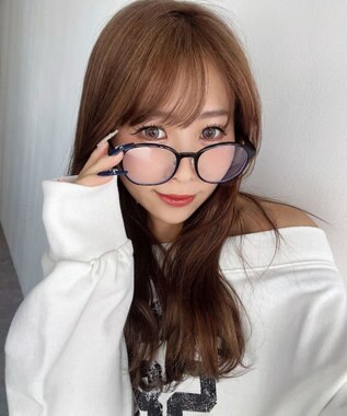 WEGO 【ユニセックス着用ITEM】ボストンフレームアイウェア ブラック