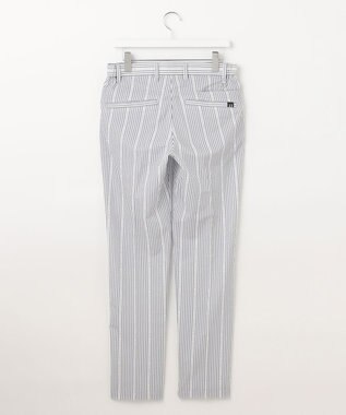 23区GOLF 【MEN】【撥水】ロゴストライプパンツ ライトグレー系2