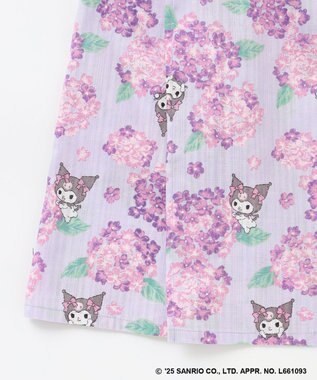 ANY KIDS 【any FAM×サンリオキャラクターズ】2WAY 浴衣セット クロミ×紫陽花