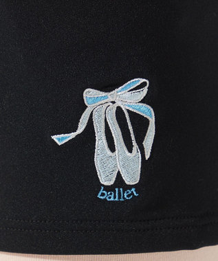 Chacott ショートスパッツ ブラック