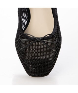 Riz raffinee <Riz raffinee>メッシュバレエシューズ ブラック