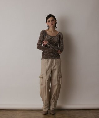 ナイロンジップカーゴパンツ