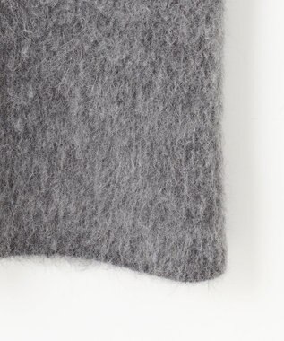 自由区 【カトリエムブーケ】Jeu de couleurs ニットアウター ライトグレー