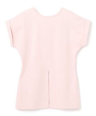 uncrave ダブルフェイスジャージー 2WAYスリットトップス ピンク