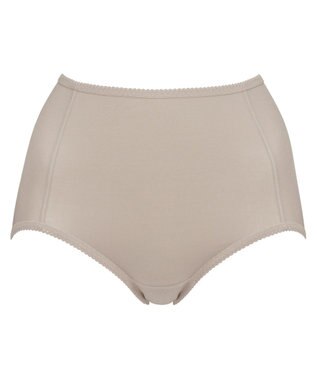 BRADELIS New York シリーズ160万枚突破 【BRADELIS NewYork / 育尻・伸びる・綿混・深め】モモパンツ・ショーツ#301 S～LL はくだけで簡単に補正 ダークグレージュ