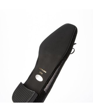 Riz raffinee <Riz raffinee>メッシュバレエシューズ ブラック