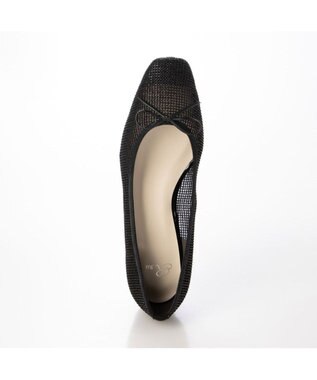 Riz raffinee <Riz raffinee>メッシュバレエシューズ ブラック