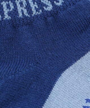 J.PRESS KIDS 【19-26cm】ボーダーソックス ブルー系