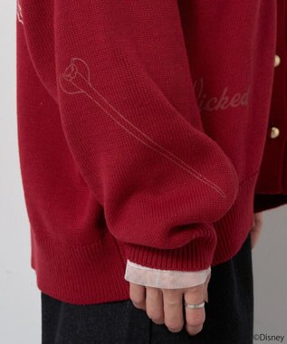 earth music&ecology Ｖｉｌｌａｉｎｓ　ジャファー／ニットカーディガン Red