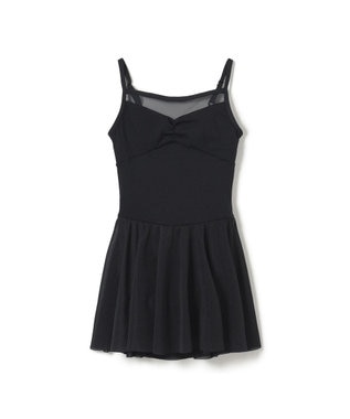 Chacott スカート付レオタード ブラック