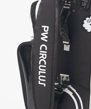 PW CIRCULUS 【UNISEX】デタッチャブル キャディバッグ PVCフード ブラック系