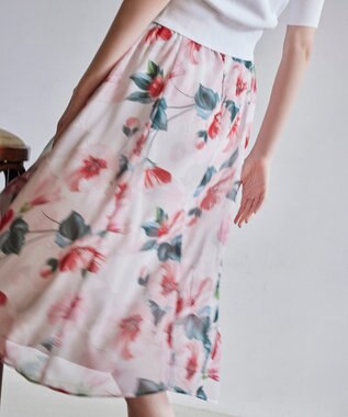TOCCA 【消臭】FULL BLOOM PEONY SKIRT スカート ピンク系5