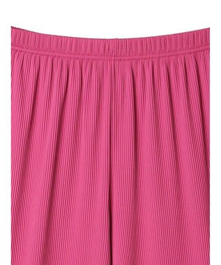 Green Parks セルフカットプリーツ風パンツ Pink