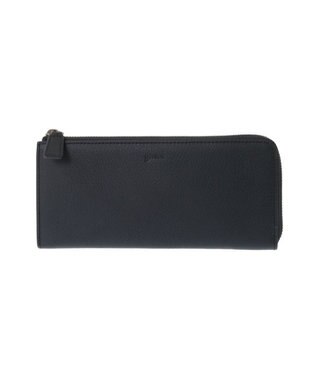 genten ミネルヴァ2 Lファスナー長財布 クロ