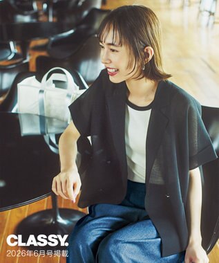 ICB 【CLASSY.掲載】オーガニックリブ タンクトップ