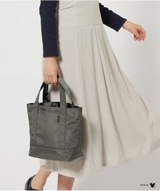 Y'SACCS 【Disney Collection】シルエットプリントトートバッグ　Sサイズ ダークグレー