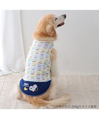 PET PARADISE スヌーピー はじめてタンクトップ 《コミック柄》 中型犬 大型犬 コミック柄