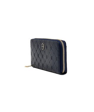 CLATHAS アクシオン ラウンド長財布 ネイビー