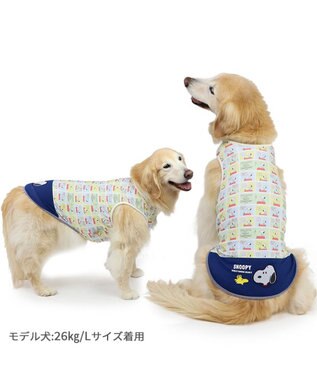 PET PARADISE スヌーピー はじめてタンクトップ 《コミック柄》 中型犬 大型犬 コミック柄