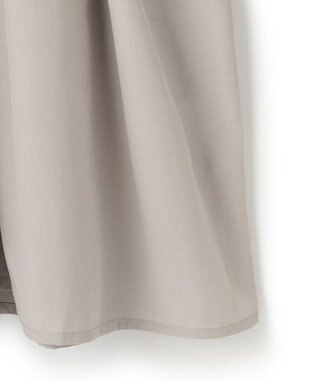 23区 L 【洗える】ギャザープルオーバー コンビ ニット ベージュ系