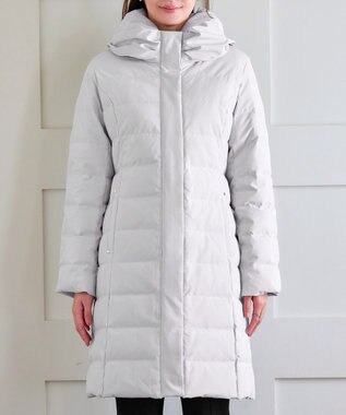 Tiaclasse ミドル丈ダウンコート グレー