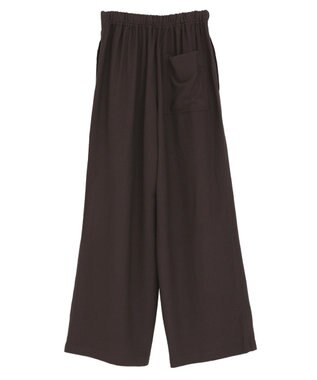 AMERICAN HOLIC 接触冷感ベイカーリラックスパンツ Black