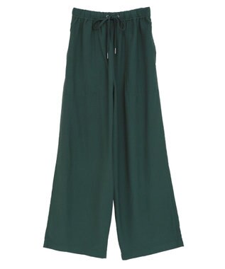 AMERICAN HOLIC 接触冷感ベイカーリラックスパンツ Green