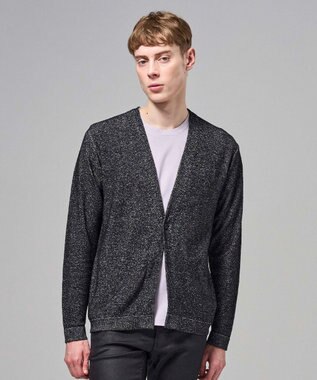 JOSEPH HOMME 【新素材】ドライペーパーブークレー   カーディガン