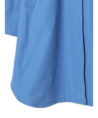 Green Parks 撥水加工　ケア楽ステンカラーミドル丈コート Blue