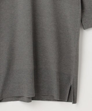 組曲 Aラインリラクシーニット ワンピース ライトグレー系9